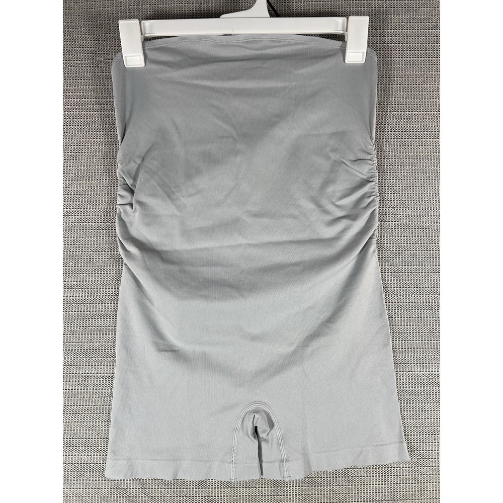 QQQ Womens Tube Rompers Strapless Basic Sleevelerss Ruched Size L